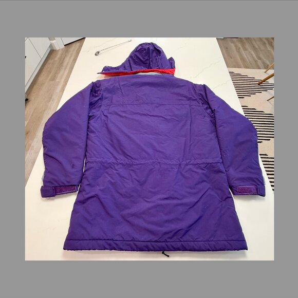 Patagonia Men's Insulated Hooded Parka - Medium PURPLE - Picture 7 of 7